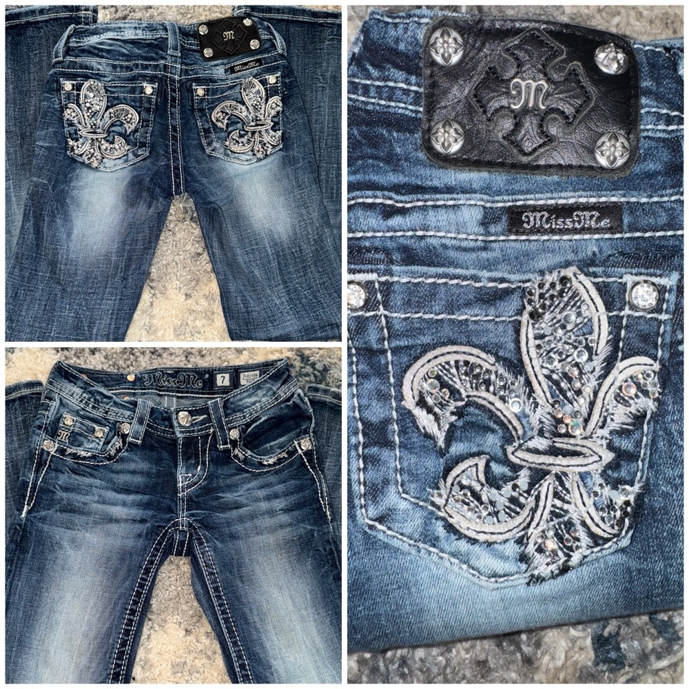 Girls Miss Me Jeans-Boot